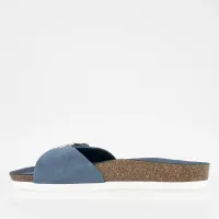 Шльопанці Tommy Hilfiger Monogram Flat Mule FW0FW07071-DBX - Синій