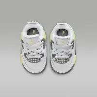 Nike Jordan Retro 4 Baby/Toddler Кроссовки цвет белый
