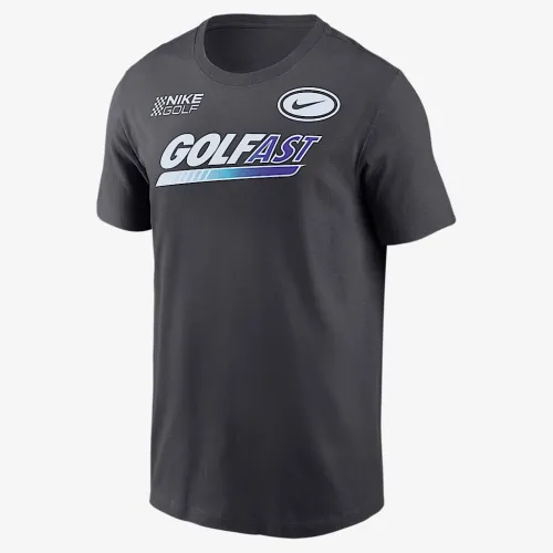 Nike мужские Dri-FIT для гольфа футболка цвет серый