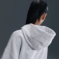 Nike Sportswear Phoenix Fleece женская Over-оверсайз Pullover Толстовка с капюшоном цвет коричневый