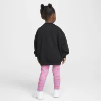 Nike New Impressions Toddler Crew and лосины набор Pink