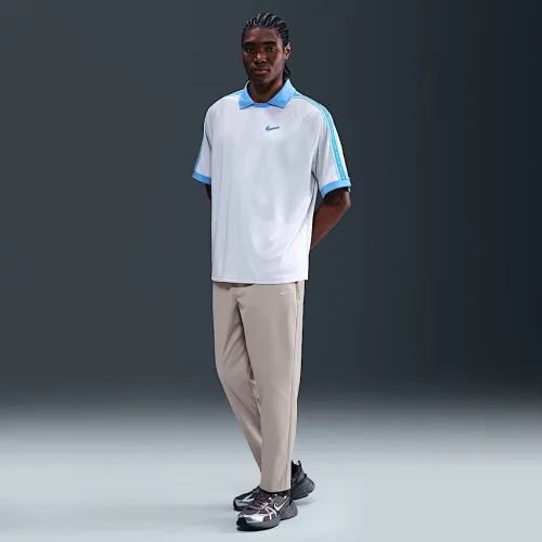 Nike Club мужские Woven Tapeцвет красный Pants цвет серый