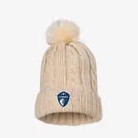 North Carolina Courage Nike NWSL Knit Beanie колір коричневий