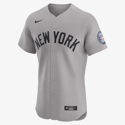 Derek Jeter New York Yankees чоловічі Nike Dri-FIT ADV MLB Elite Jersey колір сірий