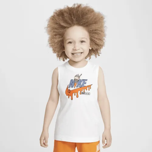 Nike Toddler Futura Cone Graphic Tank цвет белый