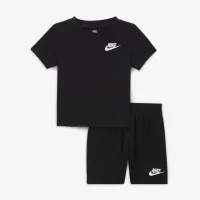 Nike Club Baby (12-24M) Knit шорти комплект колір чорний