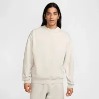 Nike Solo Swoosh мужские Fleece Crew цвет серый