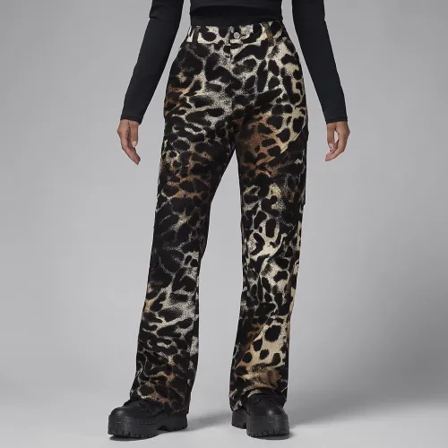 Nike Jordan Chicago женская Printed Pants цвет коричневый