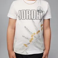 Nike Jordan Toddler Roadtrip X-Ray футболка цвет белый