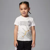 Nike Jordan Toddler Roadtrip X-Ray футболка цвет белый