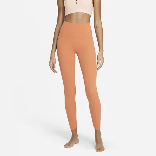 Nike Yoga Dri-FIT Luxe жіноча З високою талією 7/8 Infinalon лосіни Orange