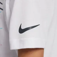Nike Sportswear Little дитячі Sportswear Swoosh футболка колір білий