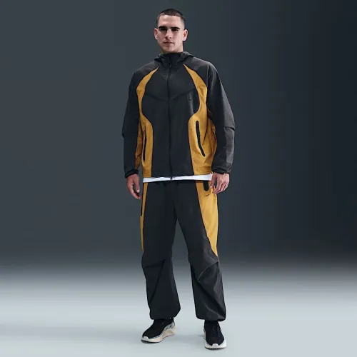 Nike Tech мужские Dri-FIT Woven Color-Block Loose-Fit Pants цвет серый