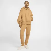 Nike Sportswear Phoenix Fleece женская Over-оверсайз Pullover Толстовка с капюшоном цвет коричневый
