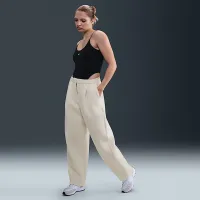 Nike Sportswear Modern Fleece женская Mid-Rise Loose Pants цвет коричневый