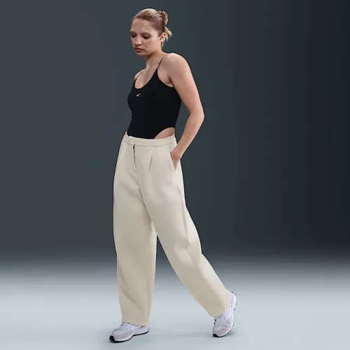 Nike Sportswear Modern Fleece женская Mid-Rise Loose Pants цвет коричневый