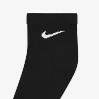 Nike Everyday Plus Cushioned тренировочные Ankle носки (3 пары) цвет черный