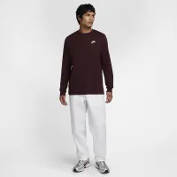 Nike Sportswear Club чоловічі Long-Sleeve футболка колір червоний