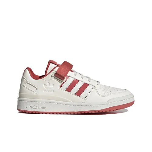 Кроссовки adidas Originals Forum Low GW2043 - кремово-красные