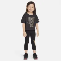 Nike Shine Boxy Tee Toddler футболка цвет черный