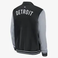 Detroit Tigers Authentic Collection Dugout мужские Nike MLB Full-Zip Bomber Куртка цвет черный