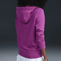 Nike Sportswear Club Fleece женская Pullover Толстовка с капюшоном цвет фиолетовый