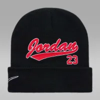 Nike Jordan Big дитячі Varsity Beanie колір чорний