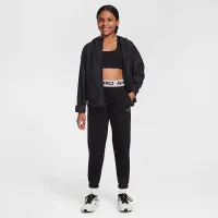 Nike Pro Fleece Big детские (Girls') Dri-FIT Joggers цвет черный