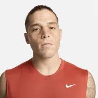 Nike Dri-FIT Legend чоловічі Sleeveless Fitness футболка колір червоний