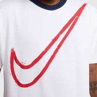 Paris Saint-Germain Swoosh мужские Nike Soccer футболка цвет белый