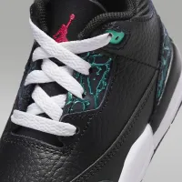 Nike Jordan 3 Retro Baby/Toddler Кроссовки цвет черный