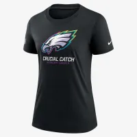 Philadelphia Eagles Crucial Catch жіноча Nike NFL футболка колір чорний