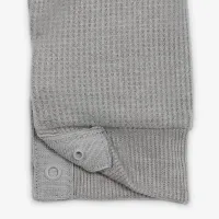 Nike Essentials Baby Short Sleeve Waffle Knit Coverall цвет серый