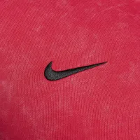 Liverpool FC Club Third мужские Nike Soccer French Terry Pullover Толстовка с капюшоном цвет красный
