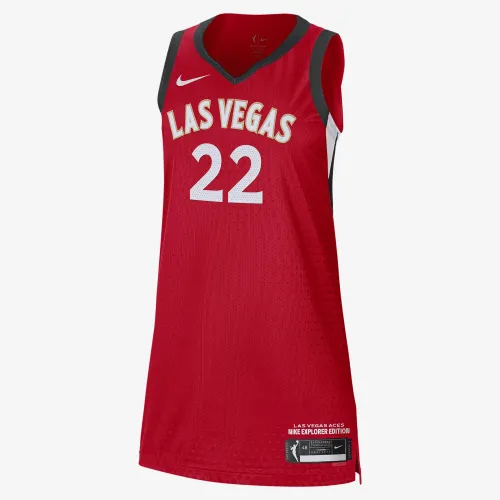 Las Vegas Aces Explorer Edition Nike Dri-FIT ADV WNBA Authentic Jersey колір червоний