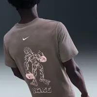 Nike мужские футболка цвет серый