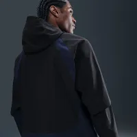 Nike Tech чоловічі Dri-FIT Woven Color-Block Windrunner Loose Куртка колір чорний