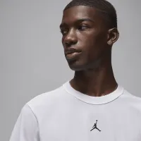 Nike Jordan Sport мужские Dri-FIT Short-Sleeve Top цвет белый