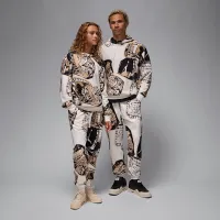 Nike Jordan MVP чоловічі Printed Fleece Pants колір білий