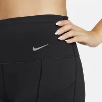 Nike Go женская Firm-Support С высокой Талией 7/8 лосины с карманамицвет черный