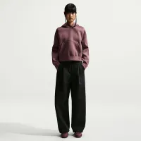Nike Sportswear жіноча Loose Mid-Rise Fleece Trousers колір чорний
