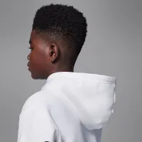 Nike Jordan MVP Big детские Fleece Pullover Толстовка с капюшоном цвет белый
