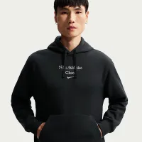 Nike мужские Cheer Pullover Толстовка с капюшоном цвет черный