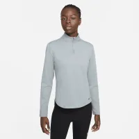 Nike Therma-FIT One женская Long-Sleeve 1/2-Zip Top цвет серый