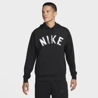 Nike Swoosh чоловічі Dri-FIT French Terry Pullover Fitness Толстовка з капюшоном колір чорний