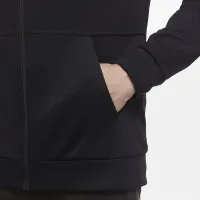 Nike Therma мужские Full-Zip тренировочные Толстовка с капюшоном цвет черный