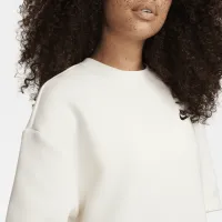 Nike Sportswear Tech Fleece женская оверсайз Костюм цвет коричневый