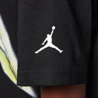 Nike Jordan Dri-FIT Big детские Sports Graphic футболка цвет черный
