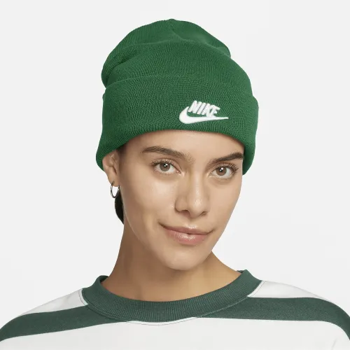 Nike Peak Tall Cuff Futura Beanie колір зелений