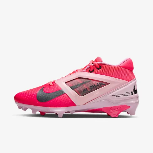 Nike Alpha Menace 4 Pro Football Cleats Pink